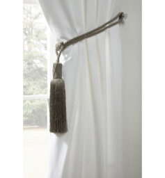 Tatum Ochre Fabric 60cm Curtain Holdback/Tieback