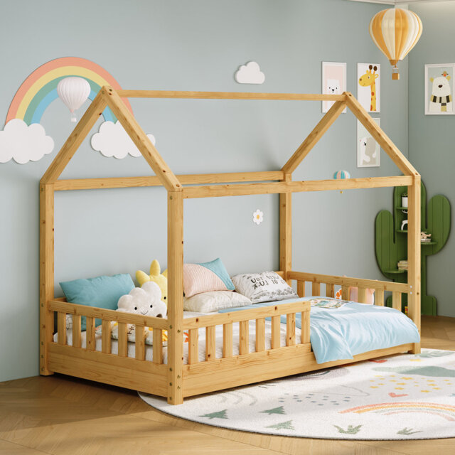 European Single (90 X 200 Cm) Toddler Beds House Beds