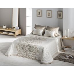 Zaniyah Polyester Damask Bedspread