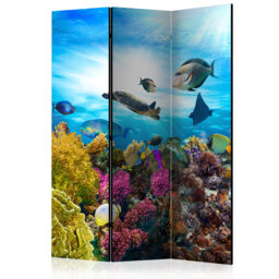 135cm W x 172cm H 3 - Panel One Sided Room Divider Folding Room Divider