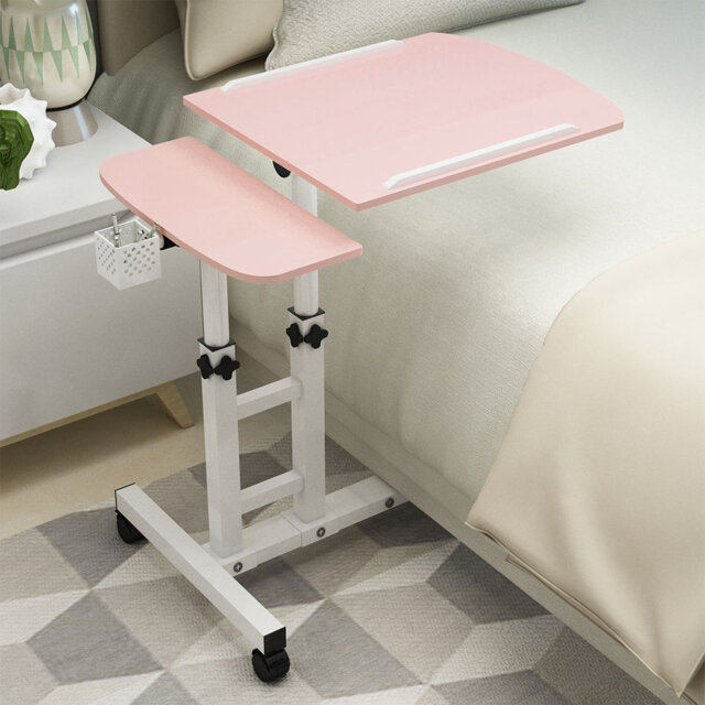 Adjustable Metal Base Writing Desk