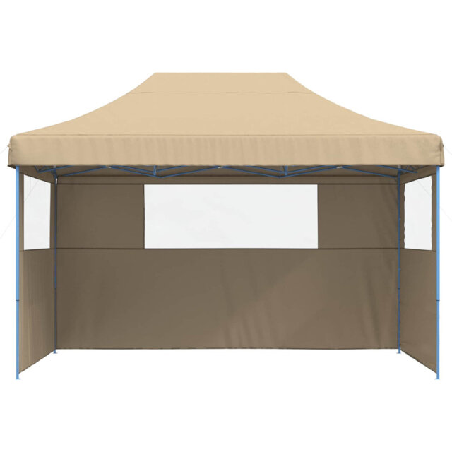 Vidaxl Foldable Party Tent Pop-Up With 4 Sidewalls Patio Gazebo Canopy Shelter