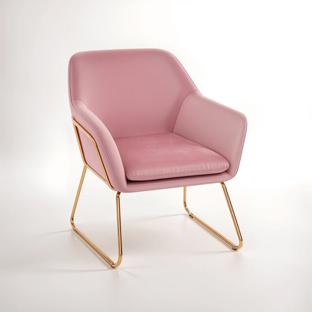 Velvet Club Chair