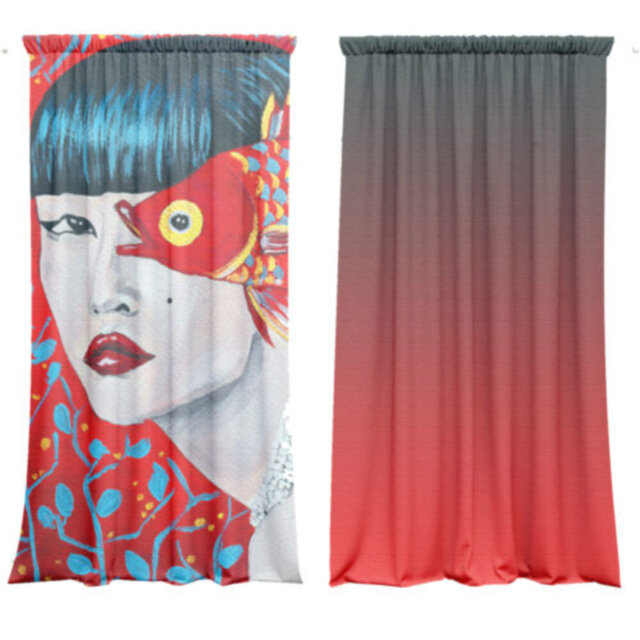 Devalious Velvet Blackout Curtain Panel Pair