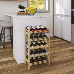 Nerlan 20 Bottle Floor Wine Bottle Rack