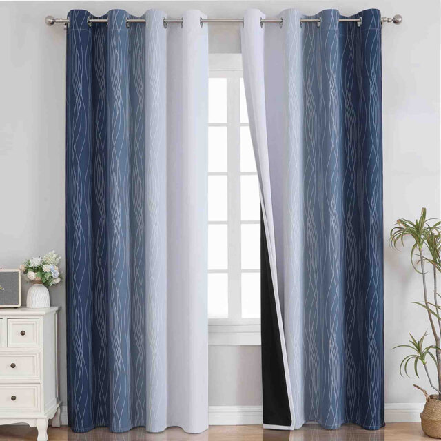 Polyester Blackout Curtain Pair (Set of 2)