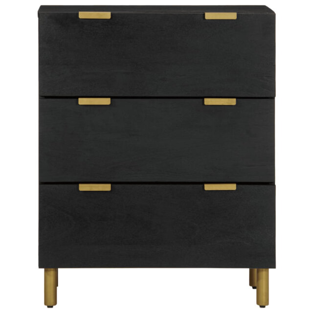 Fairmont Park Sideboard Black 60X33x75 Cm Engineered Wood