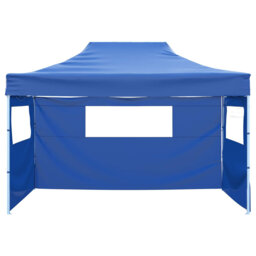 Vidaxl Foldable Party Tent Pop-Up With 4 Sidewalls Patio Gazebo Canopy Shelter