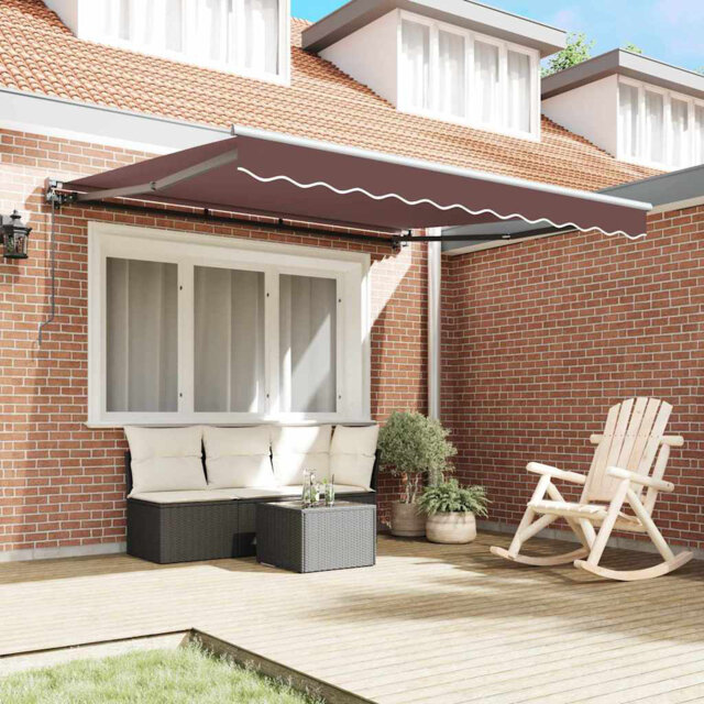 Brayden Studio Retractable Door / Window Awning