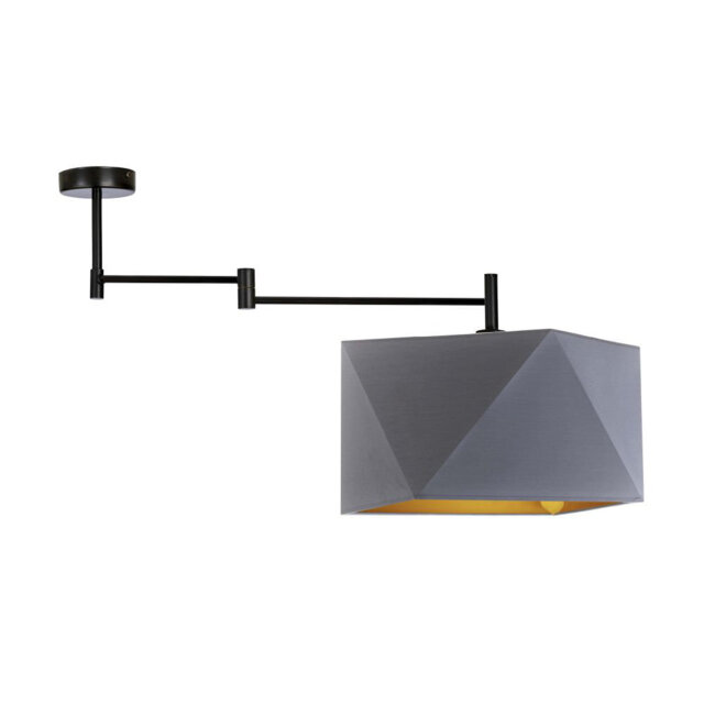 Adish Fabric Semi Flush Mount