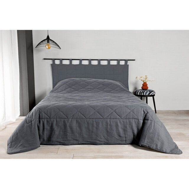 Irandy 100% Linen Solid Colour Bedspread