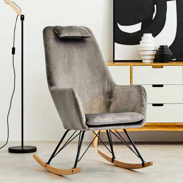 Jayant Upholstered Rocking Chair