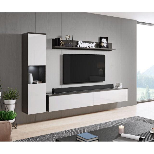 "Novah Unfinished Entertainment Centre for TVs up to 60"""