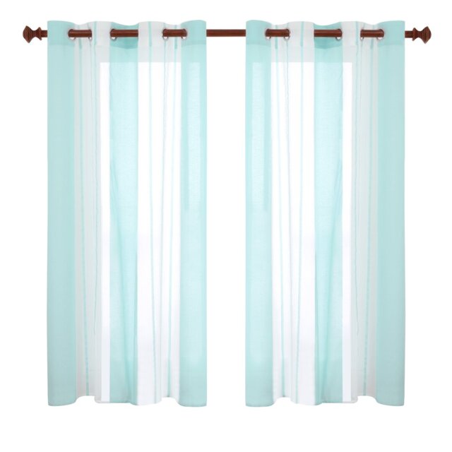 Dearious Sheer Curtain Pair