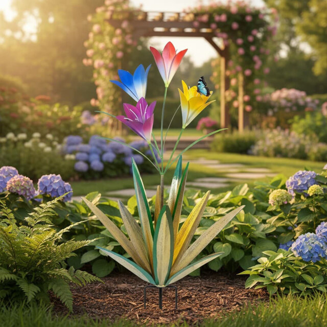 Metal Garden Statue