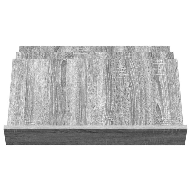 Wood Free Standing Magazine Rack