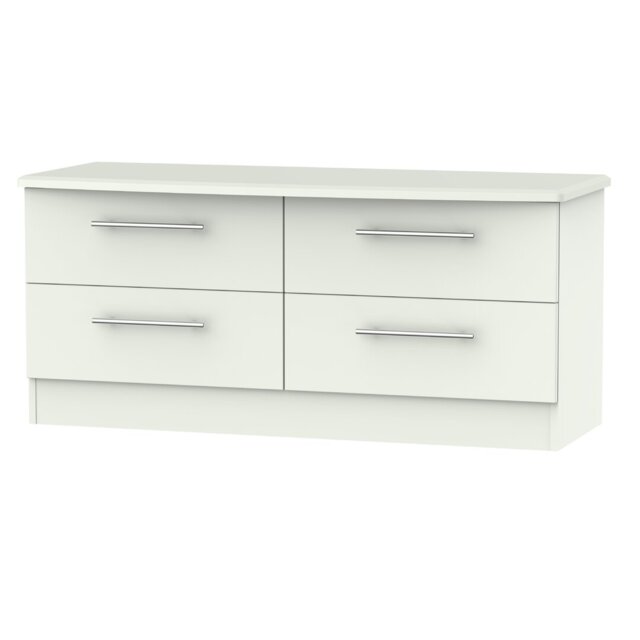 Fully Assembled Levine 4 Drawer 112Cm W Chest of Drawers
