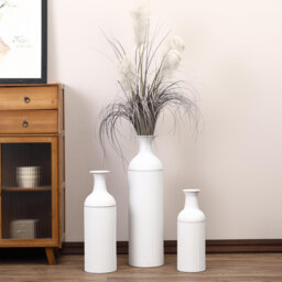 Metal Floor Vase
