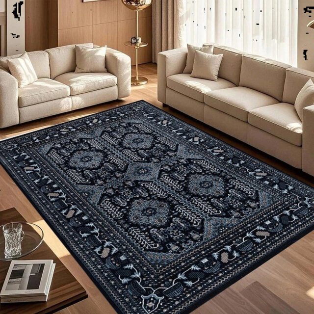 Modern Traditional Floral Design Rugs Large Area Rug For Living Room Bedroom Hallway Runner Rug Small Floor Mats
