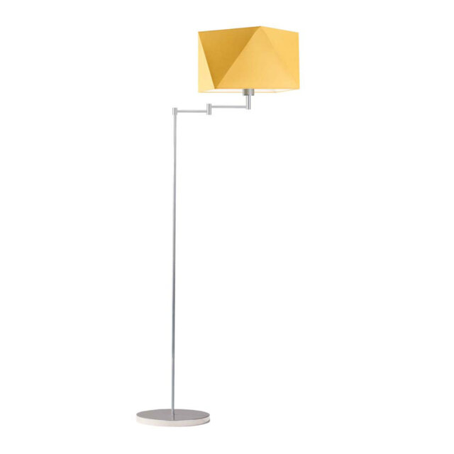 Glasper 163cm Swing Arm Floor Lamp