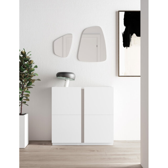 18 Pair Shoe Storage Cabinet