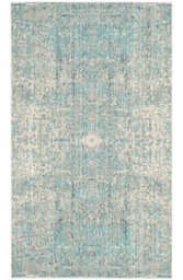 Daulton Looped/Hooked Teal/Multi Rug