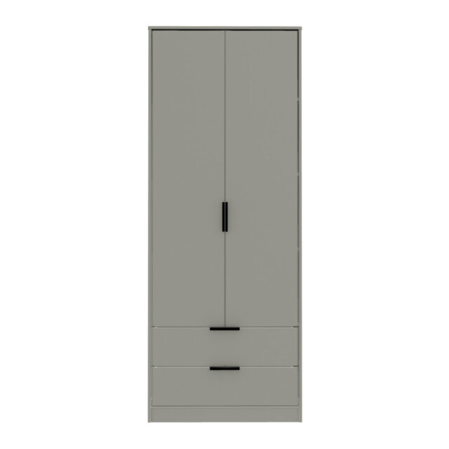 Fully Assembled 2 Door Wardrobe