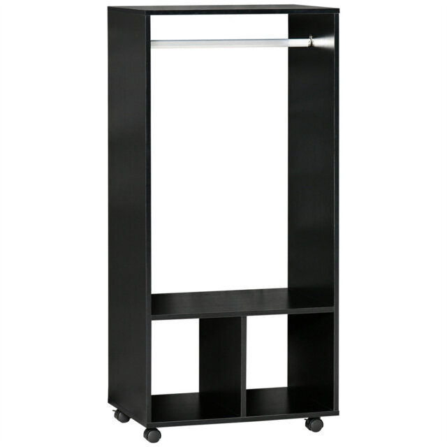60cm Rolling Clothing Rack