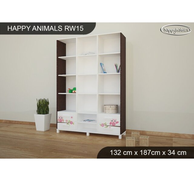 187cm H X 132cm W Kids Bookcase