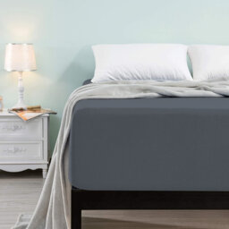 Microfiber Brushed Deep 40cm Fitted Bed Sheet