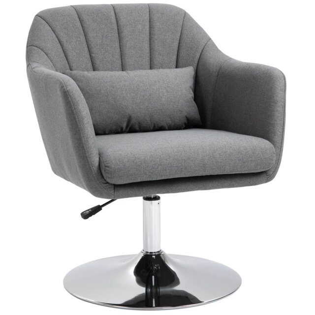 Twyman Upholstered Swivel Armchair