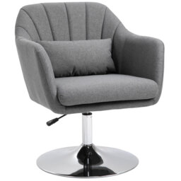 Twyman Upholstered Swivel Armchair