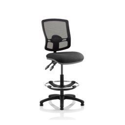 Inbox Zero Eclipse Vinyl Drafting Chair