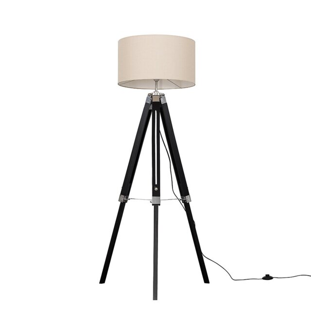 Simmonds 143.5cm Matt Tripod Floor Lamp