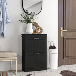 12 Pair Shoe Storage Cabinet
