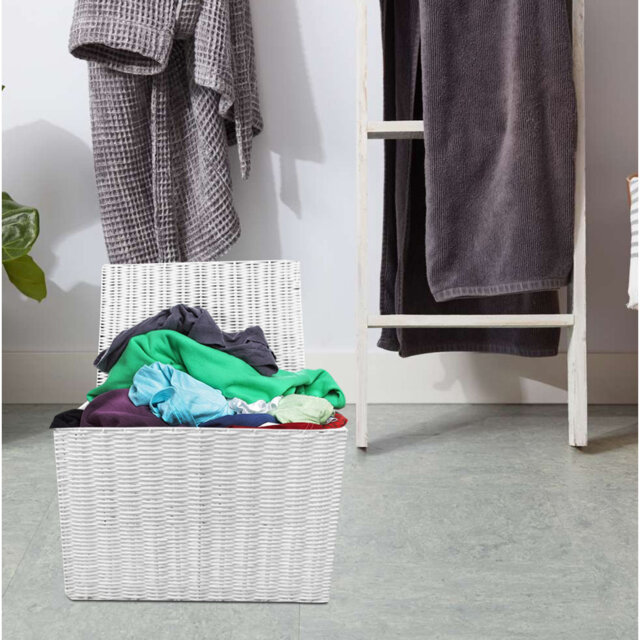 Symple Stuff Plastic Decorative Basket