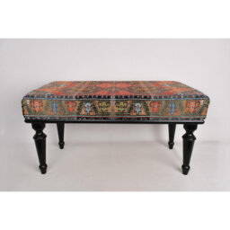 Cotton Upholstered Bench