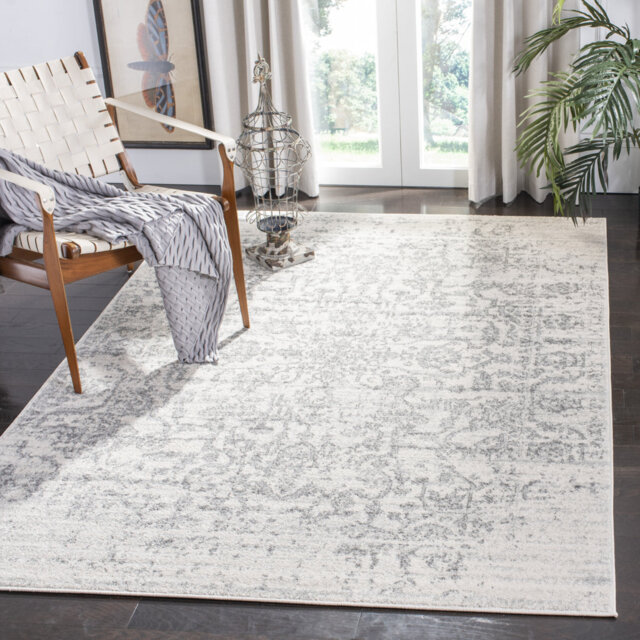 Peter Silver/Ivory Area Rug