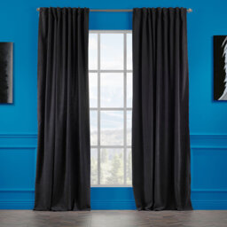Blackout Thermal with Liner Extra Long & Extra Wide Decorative Curtain Single Panel