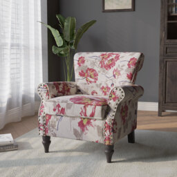 Arian 76 Cm Wide Cotton Armchair