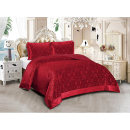 Microfiber Bedspread with Pillow Shams Included