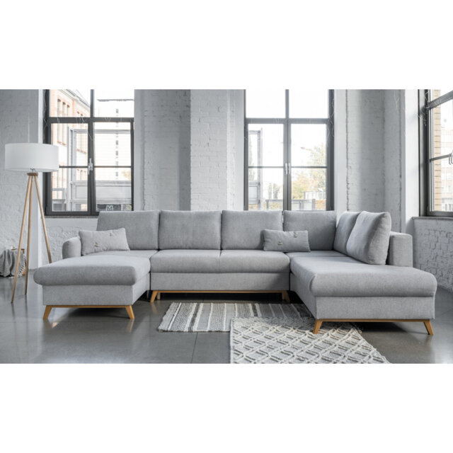 Scandic Lagom Sleeper Corner Sofa Bed