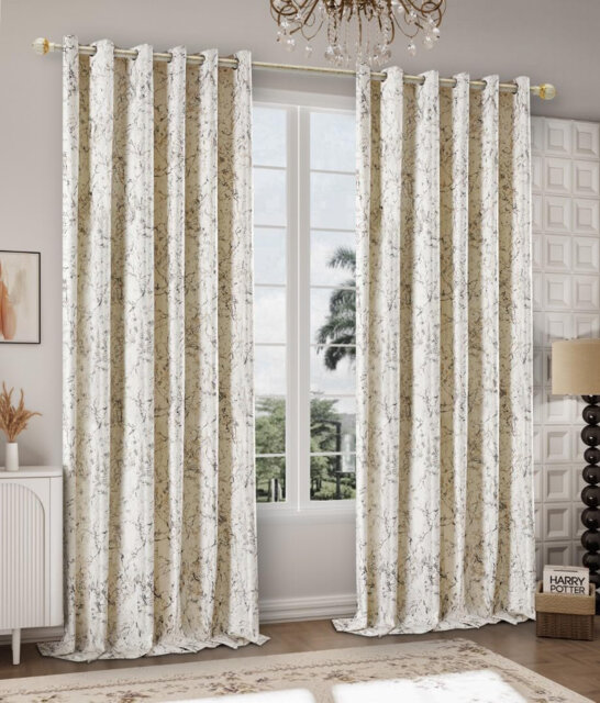 Prime Linens Velvet Blackout Curtain Pair