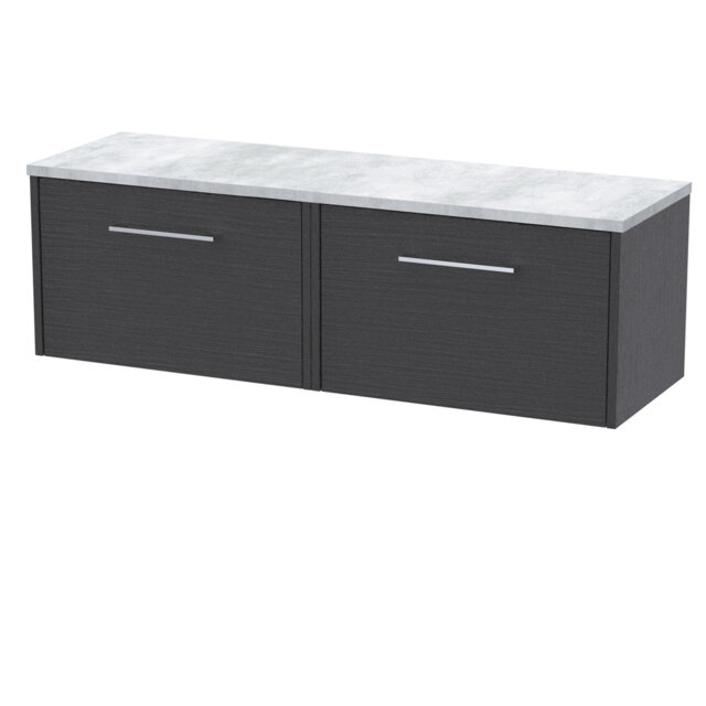 Juno 120.5cm Double Bathroom Vanity Base Only