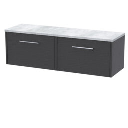 Juno 120.5cm Double Bathroom Vanity Base Only