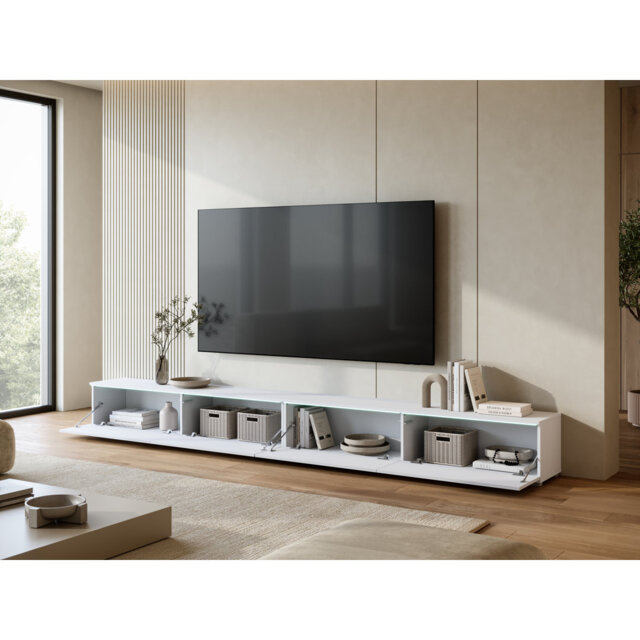 "DONNA 300 Unfinished TV Stand for TVs up to 88"""