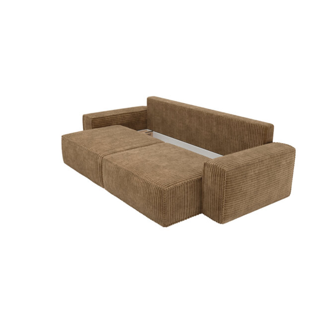 Candee 251Cm Square Arm Sofa Bed