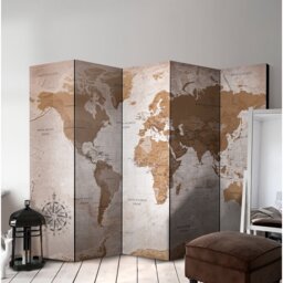 Pendaray 225cm W x 172cm H 5 - Panel Solid Wood Folding Room Divider