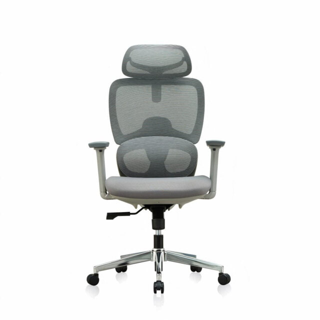 Polyester Office Chair with Headrest