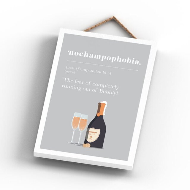 Phobia Champagne Wall DÃ©cor